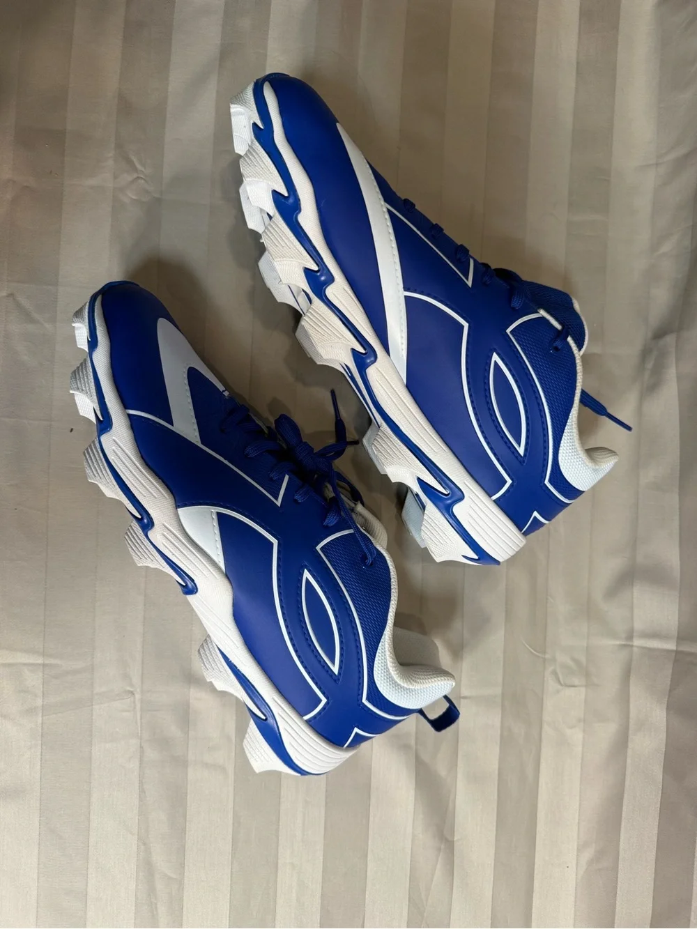 Under Armour Baseball Cleats US Size 11 Blue/White